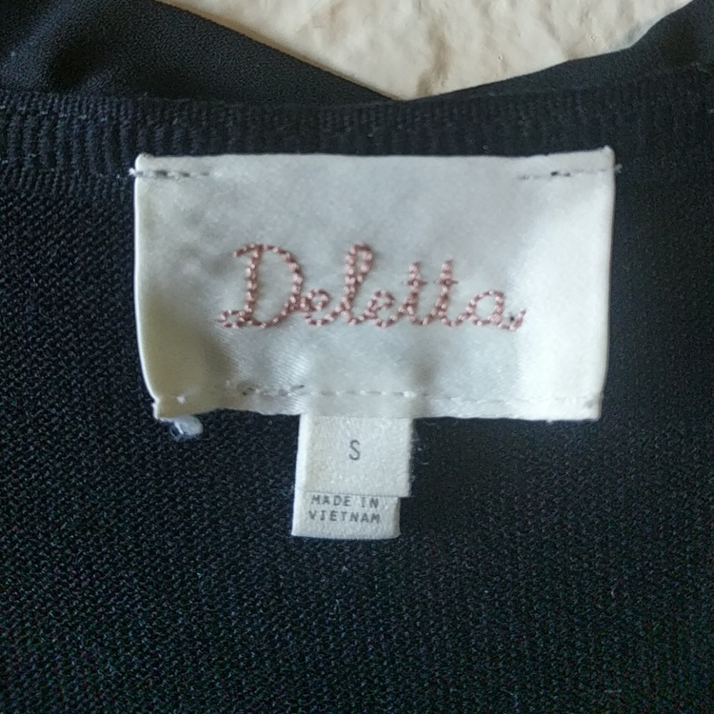 💕sold💕 Anthro Deletta Lokka Tunic Size Small - Picture 4 of 8